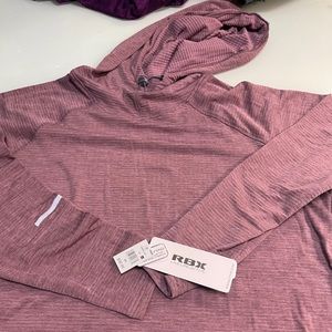 RBX 2x active thermal light weight hoodie